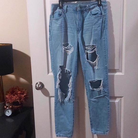 Rewash Distressed Skinny Jeans Size 30 - Picture 12 of 12